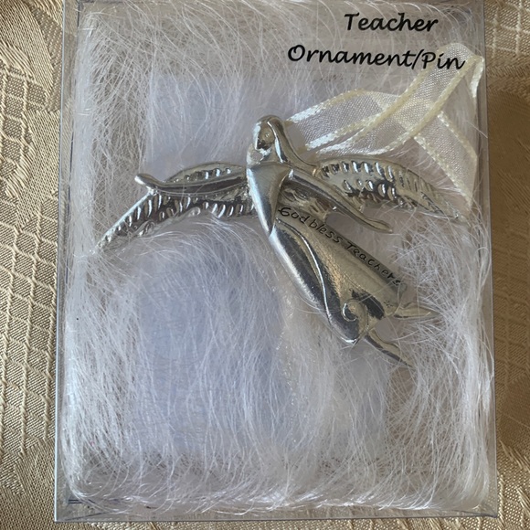 Serenity angel God Bless Teachers ornament/pin❣️ - Picture 1 of 5
